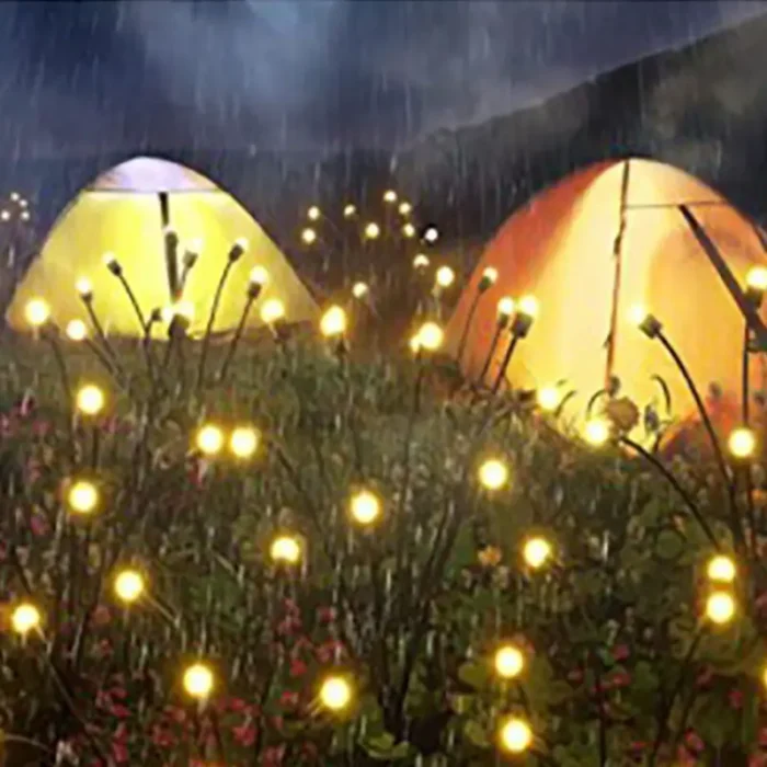 Estaca Solar Ramo de Flores con 8 Leds - Imagen 8