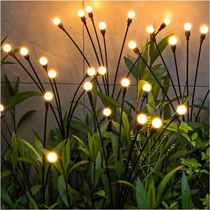 Estaca Solar Ramo de Flores con 8 Leds - Imagen 7