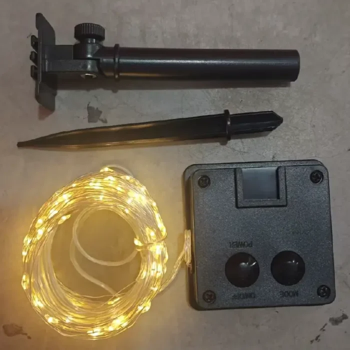 Guirnalda Solar Tira de 7 Metros con 50 Leds - Imagen 5