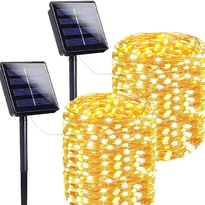 Guirnalda Solar Tira de 7 Metros con 50 Leds - Imagen 8