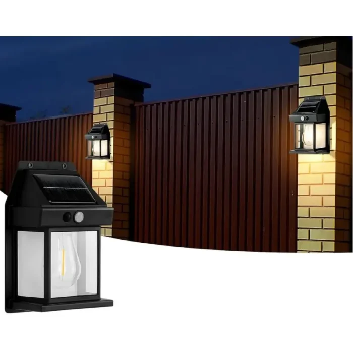Aplique Solar de Pared 1 Foco x 2 Unidades - Imagen 4
