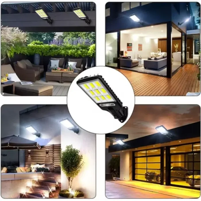 Reflector Solar LED Exterior Potente con Control Remoto - Pack x2 - Imagen 3