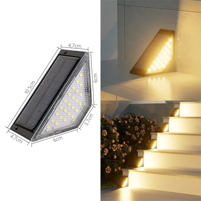 Luces Solares para Escaleras y Deck Exterior LED  - Pack x2 - Imagen 8