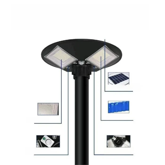 Farol de Jardín Solar UFO 200W - Imagen 15