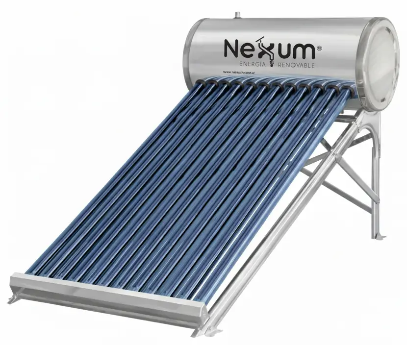 Termotanque Solar Termosifónico 200 Litros Acero Inoxidable