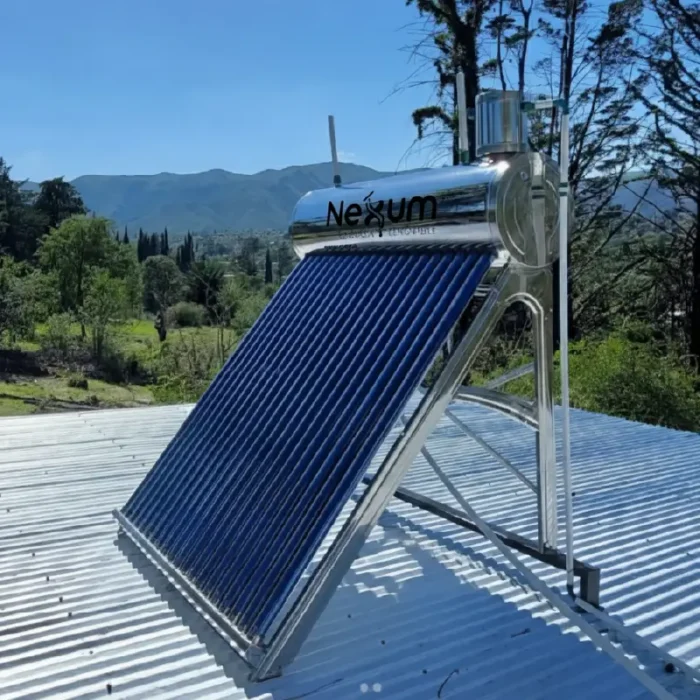Termotanque Solar Termosifónico 200 Litros Acero Inoxidable - Imagen 3