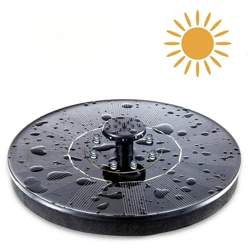 Fuente de Agua Solar Flotante para Jardín, Bebederos y Estanques - Imagen 5