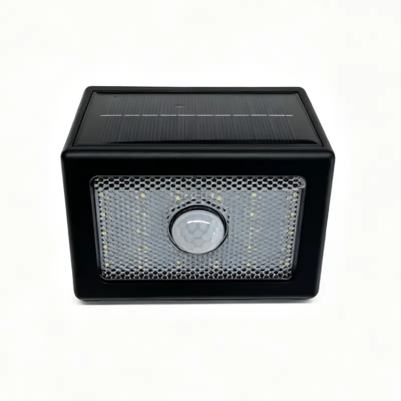 Aplique Solar de Pared con Sensor de Movimiento