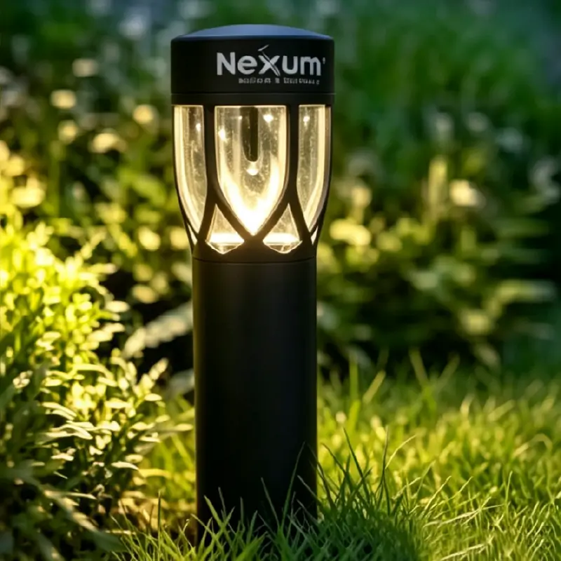 Estaca Solar de Jardín Diseño Cilíndrico - Pack x2 Unidades - Imagen 11
