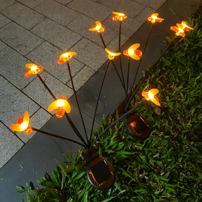 Estaca Solar Ramo de 8 Leds - 4 Diseños (Pack x2) - Imagen 9
